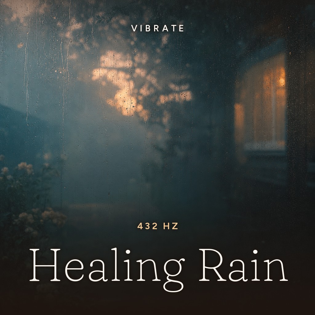 432 Hz Healing Rain — Vibrate FM album cover
